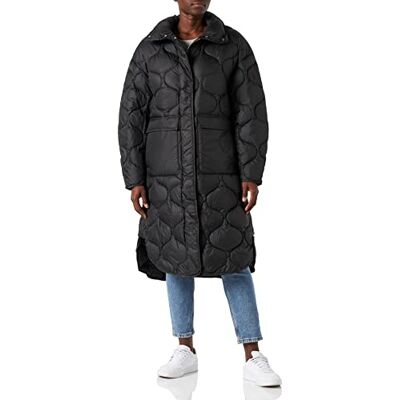 12218512 JACK & JONES Jxlenora Shiny Quilted Coat Sn płaszcz damski, czarny, M 12218512 JACK & JONES Jxlenora Shiny Quilted Coat Sn płaszcz damski, czarny, M