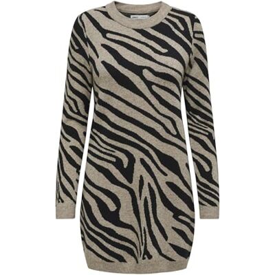 15321988-4485528 Onljenni Ls Dress KNT Nca, Fossil, 3XL 15321988-4485528 Onljenni Ls Dress KNT Nca, Fossil, 3XL