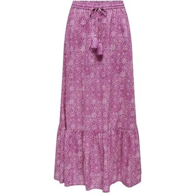 15323921 ONLY Onlmiley Ankle Skirt PTM damska spódnica letnia, Rosa, L 15323921 ONLY Onlmiley Ankle Skirt PTM damska spódnica letnia, Rosa, L