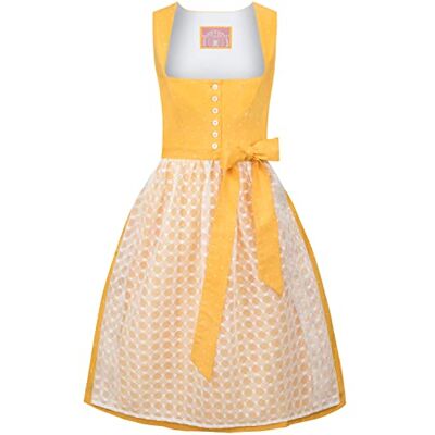 LISANNE GELB-38 Stockerpoint Dirndl Lisanne, żółty, 38 LISANNE GELB-38 Stockerpoint Dirndl Lisanne, żółty, 38