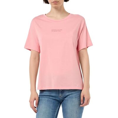 30963M04R United Colors of Benetton Kobieta Piżama Top, Różowy, S 30963M04R United Colors of Benetton Kobieta Piżama Top, Różowy, S