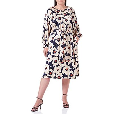 133582 Seidensticker Bluzki damskie Sukienka Moda Regular Fit Taliowana Łatwa do prasowania Długi rękaw, kremowy, 38 133582 Seidensticker Bluzki damskie Sukienka Moda Regular Fit Taliowana Łatwa do prasowania Długi rękaw, kremowy, 38
