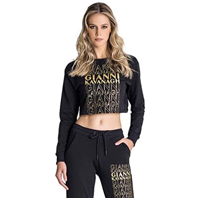 GKW002601 Gianni Kavanagh Bluza damska Black Ego Sweat, czarny, XL GKW002601 Gianni Kavanagh Bluza damska Black Ego Sweat, czarny, XL