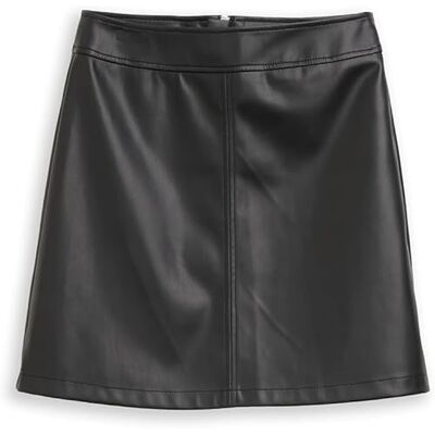 1049239 TOM TAILOR Denim Damska spódnica mini, 14482 – Deep Black, xxl 1049239 TOM TAILOR Denim Damska spódnica mini, 14482 – Deep Black, xxl