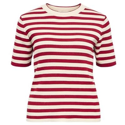 23043510-4820318 Objester S/S New Knit sweter Noos, Sandshell., XL 23043510-4820318 Objester S/S New Knit sweter Noos, Sandshell., XL