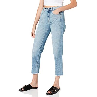 D09361-9436-8970 G-STAR RAW Dżinsy damskie Lanc 3D High Waist Straight RippedG-STAR RAW damskie dżinsy Lanc 3d High Waist Straight Ripped, Niebieski (Lt Aged Restored 86 ), 31W / 32L D09361-9436-8970 G-STAR RAW Dżinsy damskie Lanc 3D High Waist Straight RippedG-STAR RAW damskie dżinsy Lanc 3d High Waist Straight Ripped, Niebieski (Lt Aged Restored 86 ), 31W / 32L
