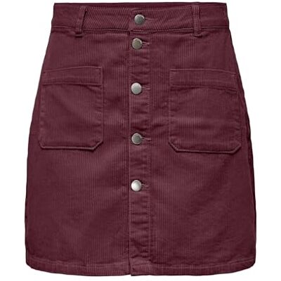 15220695-4379474 JdY Jdyshiraz Corduroy Skirt PNT Dia, Windsor Wine, XS 15220695-4379474 JdY Jdyshiraz Corduroy Skirt PNT Dia, Windsor Wine, XS