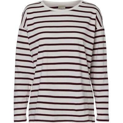16057348-Mauve Wine SELECTED FEMME Damski top z długim rękawem Sfnatali Ls Boatneck, Fioletowe (Mauve Wine Mauve), XL 16057348-Mauve Wine SELECTED FEMME Damski top z długim rękawem Sfnatali Ls Boatneck, Fioletowe (Mauve Wine Mauve), XL