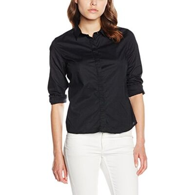 PL301687-999 Pepe Jeans Koszula damska Hawk, Czarny (czarny 999), XL PL301687-999 Pepe Jeans Koszula damska Hawk, Czarny (czarny 999), XL
