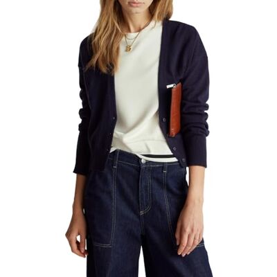 102HD6052 United Colors of Benetton Kardigan M/L, Niebieska, L 102HD6052 United Colors of Benetton Kardigan M/L, Niebieska, L