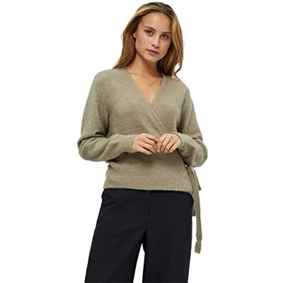 PC6441-0178M-XXL Peppercorn Damski kardigan Penelope Wrap Curve, 0178m Zimowa gałązka Piaskowy Melanż, XXL PC6441-0178M-XXL Peppercorn Damski kardigan Penelope Wrap Curve, 0178m Zimowa gałązka Piaskowy Melanż, XXL