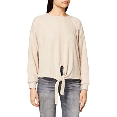 81006-61296-12523 LTB Jeans Damski sweter Borica, Birch Mel 12642, XXL 81006-61296-12523 LTB Jeans Damski sweter Borica, Birch Mel 12642, XXL