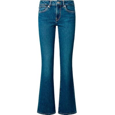 PL204732EE3200031 Pepe Jeans Damskie dżinsy BOOTCUT LW, niebieskie (Denim EE3), 31W/32L, Niebieski (Denim Ee3), 31W / 32L PL204732EE3200031 Pepe Jeans Damskie dżinsy BOOTCUT LW, niebieskie (Denim EE3), 31W/32L, Niebieski (Denim Ee3), 31W / 32L