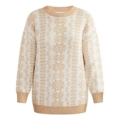 15425014-BL01 blonda Damski sweter z dzianiny , beżowo-kremowy, XL/XXL, beż kremowy, XL-XXL 15425014-BL01 blonda Damski sweter z dzianiny , beżowo-kremowy, XL/XXL, beż kremowy, XL-XXL