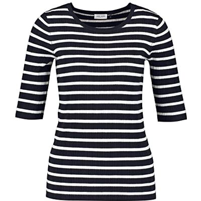 978015-35700 Gerry Weber Sweter damski, Niebieski/Ecru/Bia?e paski, 46 978015-35700 Gerry Weber Sweter damski, Niebieski/Ecru/Bia?e paski, 46