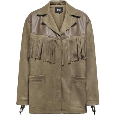 15351944-4817626 Only Damska kurtka Onlfrange Life Fauxsued Fring Jacket OTW, Cub, X_s, Cub, S 15351944-4817626 Only Damska kurtka Onlfrange Life Fauxsued Fring Jacket OTW, Cub, X_s, Cub, S