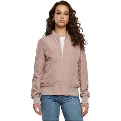 TB1217 Urban Classics Women -Ladies Light Bomber Jacket Duskrose 5Xl TB1217 Urban Classics Women -Ladies Light Bomber Jacket Duskrose 5Xl