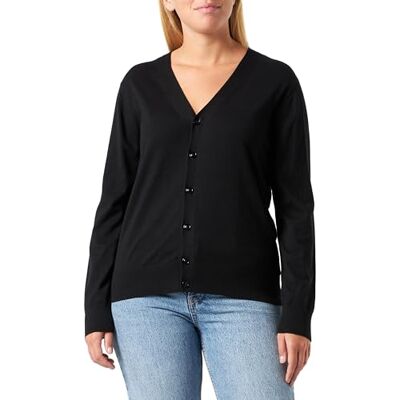 D21652-5613-6484 G-STAR RAW Core Cardigan Knit Tkaniny damskie, Dk Black, S D21652-5613-6484 G-STAR RAW Core Cardigan Knit Tkaniny damskie, Dk Black, S