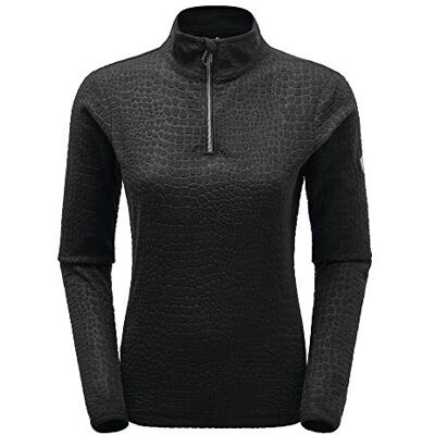 DWA471_Black_12 Dare 2b Excite Polar z nadrukiem i otwarciem 1/2 Zip Fleece Damski Czarny FR: M (rozmiar producenta: 12) DWA471_Black_12 Dare 2b Excite Polar z nadrukiem i otwarciem 1/2 Zip Fleece Damski Czarny FR: M (rozmiar producenta: 12)