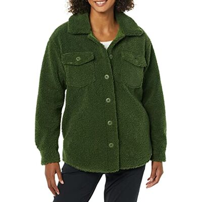 GTW50059FW22-BBL36-XX-Large Amazon Essentials Damska kurtka oversize Teddy Sherpa (Previously Goodthreads), oliwkowa, XXL GTW50059FW22-BBL36-XX-Large Amazon Essentials Damska kurtka oversize Teddy Sherpa (Previously Goodthreads), oliwkowa, XXL