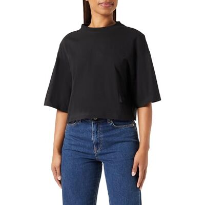 W3798M.000.23608P Replay T-shirt damski, 098 BLACK, XXS W3798M.000.23608P Replay T-shirt damski, 098 BLACK, XXS