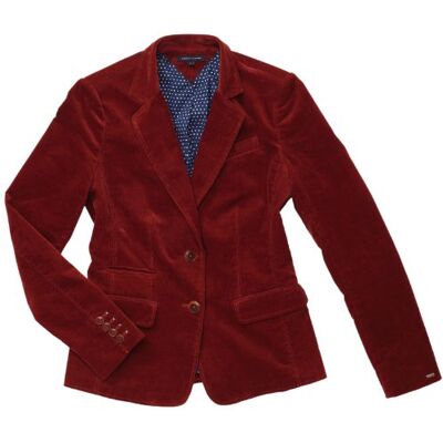 Tommy Hilfiger Damska marynarka, Lane New York BLAZER/1M87619658, Brązowy (918 Madder Brown), 34 Tommy Hilfiger Damska marynarka, Lane New York BLAZER/1M87619658, Brązowy (918 Madder Brown), 34