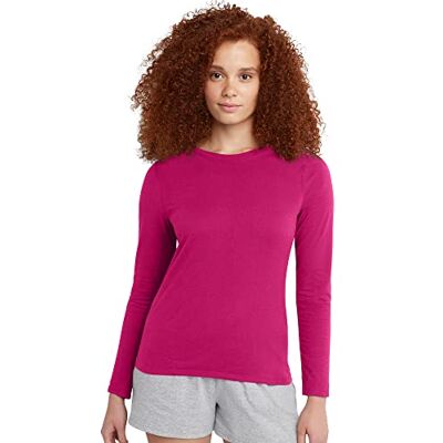O9133 Hanes Koszula damska, Sizzling Pink, XL O9133 Hanes Koszula damska, Sizzling Pink, XL