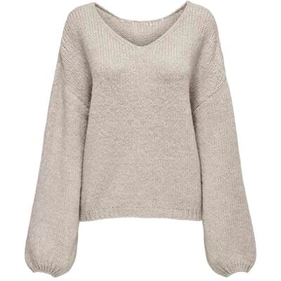 15334709-4622743 Jdy dinea L/S sweter dwustronny KNT, Chateau Gray, XS 15334709-4622743 Jdy dinea L/S sweter dwustronny KNT, Chateau Gray, XS