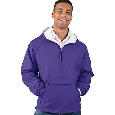 9905 Charles River Apparel Unisex kurtka przeciwwiatrowa dla dorosłych, fioletowy, XXL 9905 Charles River Apparel Unisex kurtka przeciwwiatrowa dla dorosłych, fioletowy, XXL