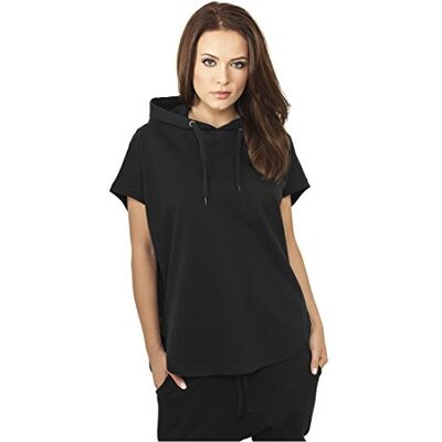TB931-00007-0046_Schwarz_M Urban Classics Damska bluza bez r?kawów Terry Hoody, czarny, M TB931-00007-0046_Schwarz_M Urban Classics Damska bluza bez r?kawów Terry Hoody, czarny, M