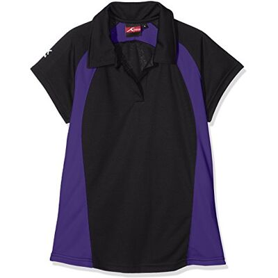 SPG-BLP-2XL-BLP Trutex Dziewczęca koszulka polo, Czarny (czarny/fioletowy), XL (Producent rozmiar:XXL) SPG-BLP-2XL-BLP Trutex Dziewczęca koszulka polo, Czarny (czarny/fioletowy), XL (Producent rozmiar:XXL)