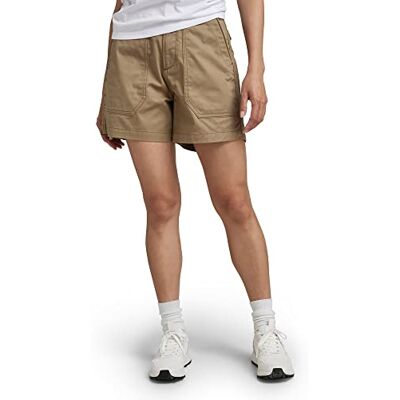 D21101-D310-5787 G-STAR RAW Damskie szorty 3D Fatigue, brązowe (Dk toggee D310-5787), 24, brązowy (Dk Toggee D310-5787), 24W D21101-D310-5787 G-STAR RAW Damskie szorty 3D Fatigue, brązowe (Dk toggee D310-5787), 24, brązowy (Dk Toggee D310-5787), 24W