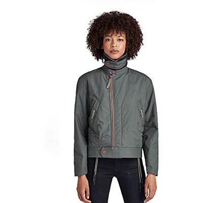 D20108-A790-996 G-STAR RAW Damska kurtka w stylu vintage, szary (Graphite A790-996), M D20108-A790-996 G-STAR RAW Damska kurtka w stylu vintage, szary (Graphite A790-996), M