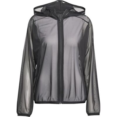 JM3734 adidas dames SOFT LUX MESH FULL-ZIP HOODIE, black, XS JM3734 adidas dames SOFT LUX MESH FULL-ZIP HOODIE, black, XS