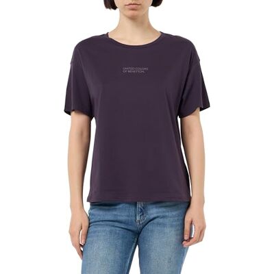 30963M04R United Colors of Benetton Kobieta Piżama Top, Fioletowy, L 30963M04R United Colors of Benetton Kobieta Piżama Top, Fioletowy, L