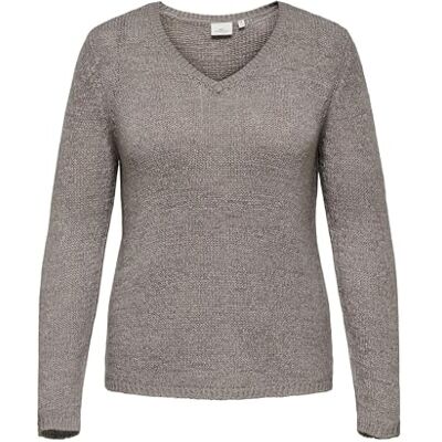 15352725-4803650 ONLY CARMAKOMA Cargeena L/S dekolt w serek KNT Noos, Satellite, M 15352725-4803650 ONLY CARMAKOMA Cargeena L/S dekolt w serek KNT Noos, Satellite, M