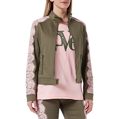 W H 792 01 S 3710 Love Moschino Damska kurtka rowerowa, ZIELONY, 46 W H 792 01 S 3710 Love Moschino Damska kurtka rowerowa, ZIELONY, 46