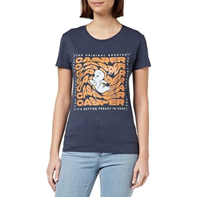 WOCASPMTS002 bawełniany podział T-Shirt, antracyt, XL Kobiety, Antracyt, XL WOCASPMTS002 bawełniany podział T-Shirt, antracyt, XL Kobiety, Antracyt, XL