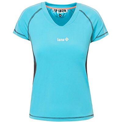 IWRTS01019-Blue-Large IZAS Damska jaszczurka Outdoor T-shirt Turkusowy/ciemnoszary XL IWRTS01019-Blue-Large IZAS Damska jaszczurka Outdoor T-shirt Turkusowy/ciemnoszary XL