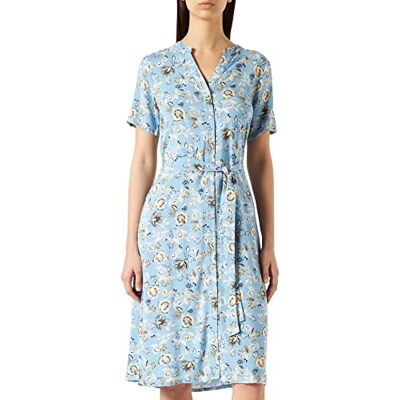30306835 PART TWO Sukienka damska Pawapw Dr sukienka Relaxed Fit, Dusk Blue Ornament Flower, 44 PL 30306835 PART TWO Sukienka damska Pawapw Dr sukienka Relaxed Fit, Dusk Blue Ornament Flower, 44 PL