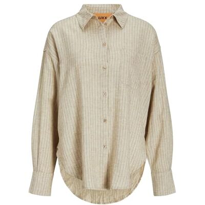 12269668 JXJAMIE Breeze Summer LS Shirt WVN SN, Feather Gray/Stripes:Pinstripe, XL 12269668 JXJAMIE Breeze Summer LS Shirt WVN SN, Feather Gray/Stripes:Pinstripe, XL