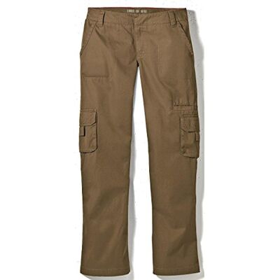 FP777RNP Dickies Damskie spodnie cargo z prostymi nogawkami, Płukany kamyk brązowy, 38 FP777RNP Dickies Damskie spodnie cargo z prostymi nogawkami, Płukany kamyk brązowy, 38