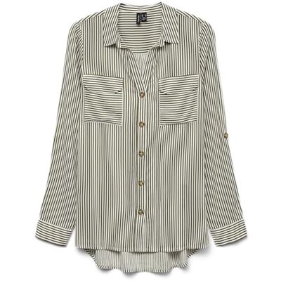 10275283-4832103 Vmbumpy L/S Shirt New WVN Ga Noos, Capulet Olive, L 10275283-4832103 Vmbumpy L/S Shirt New WVN Ga Noos, Capulet Olive, L