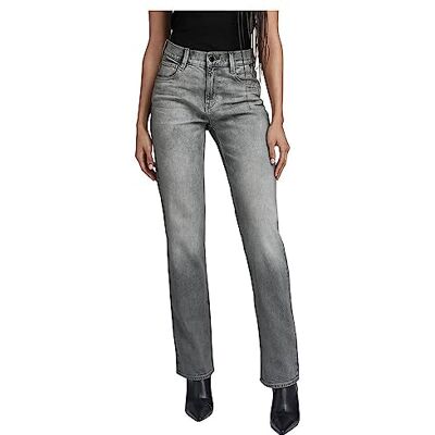 D23951-C293-C464 G-STAR RAW Strace Straight Wmn Dżinsy damskie, Sun Faded Glacier Grey, 29W / 32L D23951-C293-C464 G-STAR RAW Strace Straight Wmn Dżinsy damskie, Sun Faded Glacier Grey, 29W / 32L