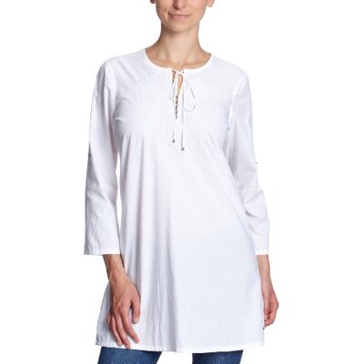 1M87601913 / STEFFI TUNIC LS Tommy Hilfiger Bluzka damska , biały (Classic White), 34 1M87601913 / STEFFI TUNIC LS Tommy Hilfiger Bluzka damska , biały (Classic White), 34