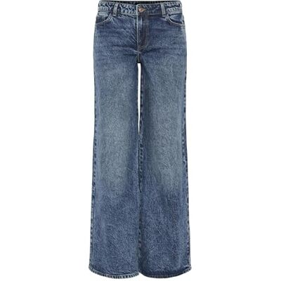 17152177-4583402 PIECES Dżinsy damskie szerokie, niebieski (medium blue denim), 29W / 32L 17152177-4583402 PIECES Dżinsy damskie szerokie, niebieski (medium blue denim), 29W / 32L