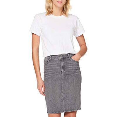 B 517-013 Cross Jeans Spódnica Rosie, szary, 52 PL B 517-013 Cross Jeans Spódnica Rosie, szary, 52 PL
