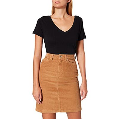 WW0WW32116 Tommy Hilfiger Straight Cord Hw Skirt Spódnica damska, Khaki Countryside, 32W WW0WW32116 Tommy Hilfiger Straight Cord Hw Skirt Spódnica damska, Khaki Countryside, 32W