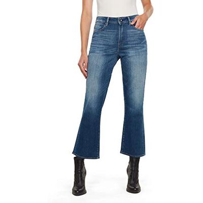 D11053-C046-B201 G-STAR RAW Codam High Kick Flare 78 Spodnie, Dżinsy Damskie, Niebieski (Faded Kobalt C046-b201), 24W / 30L D11053-C046-B201 G-STAR RAW Codam High Kick Flare 78 Spodnie, Dżinsy Damskie, Niebieski (Faded Kobalt C046-b201), 24W / 30L