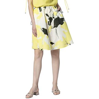 66258 APART Fashion Damska spódnica z nadrukiem, Waniliowy wielokolorowy, 42 66258 APART Fashion Damska spódnica z nadrukiem, Waniliowy wielokolorowy, 42
